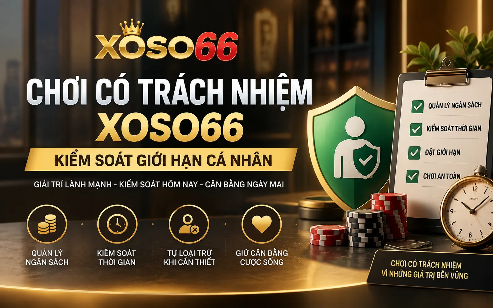 Chơi Có Trách Nhiệm XOSO66 – Kiểm Soát Giới Hạn Cá Nhân 1 Chơi Có Trách Nhiệm XOSO66