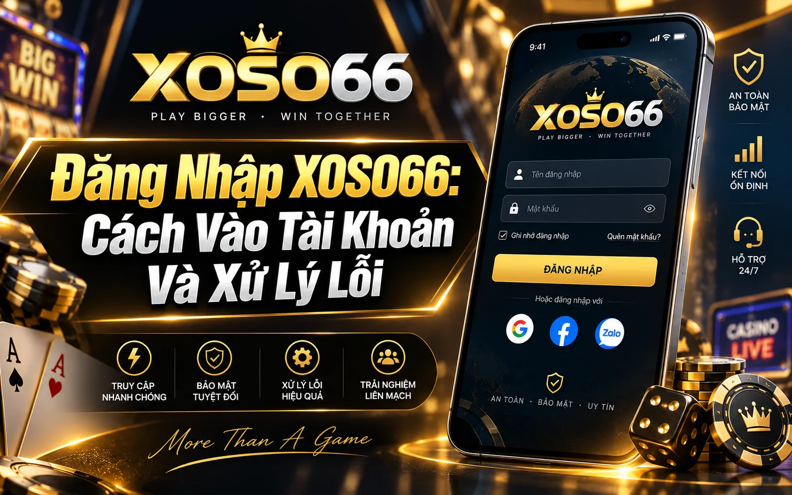 Đăng Nhập XOSO66: Cách Vào Tài Khoản Và Xử Lý Lỗi 1 Đăng Nhập XOSO66
